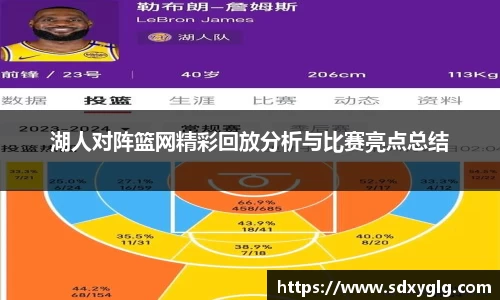 湖人对阵篮网精彩回放分析与比赛亮点总结